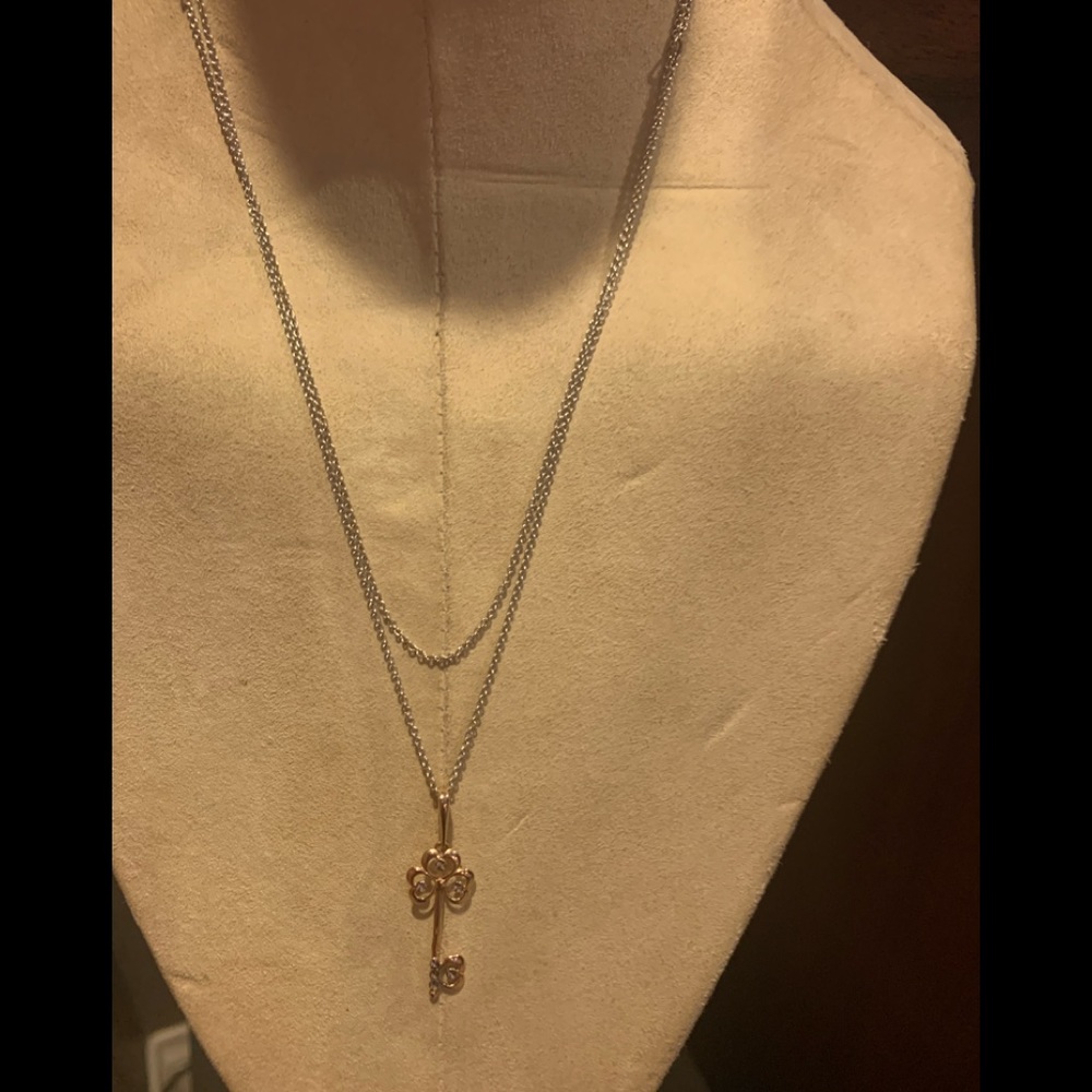 Bony Levy white gold necklace